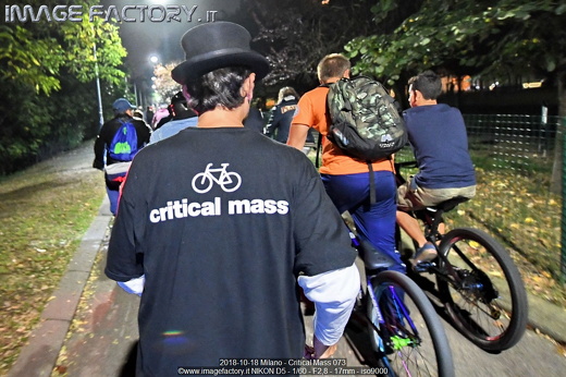 2018-10-18 Milano - Critical Mass 073